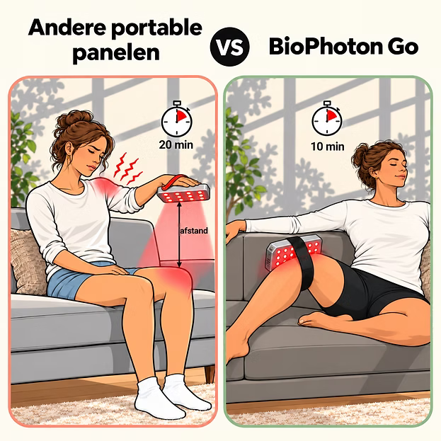 Vivo BioPhoton Go – Draadloos Roodlichttherapie Paneel